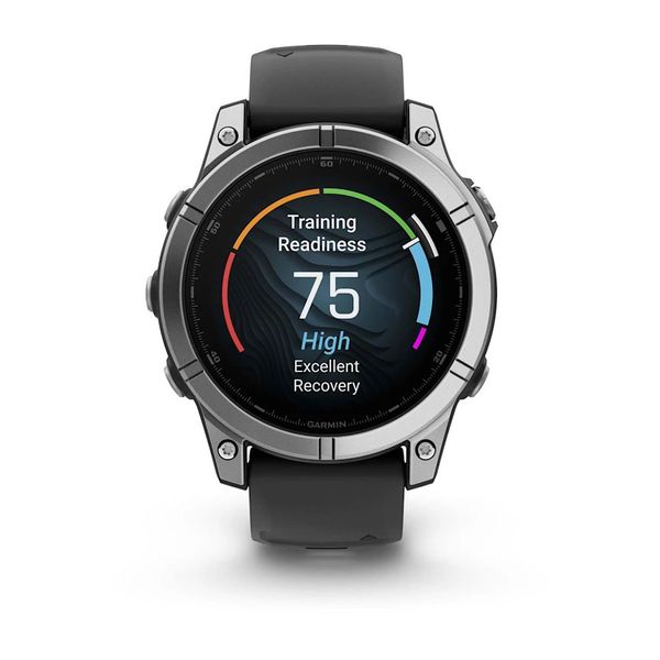 Смарт-часы Garmin fenix E (47 мм) нержавеющая сталь/черный 010-03025-00 фото