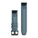 Ремешки для часов Garmin QuickFit 22 силиконовые, озерно-синие 010-12863-03 фото 2