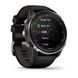 Смарт-годинник Garmin Descent Mk3i (51 мм) сріблясто-чорний PVD титановий з чорно/сірим силіконовим ремінцем 010-02752-08 фото 3
