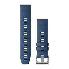 Ремінці для годинника Garmin QuickFit 22 силіконові, кольору капітанський синій 010-12863-21 фото