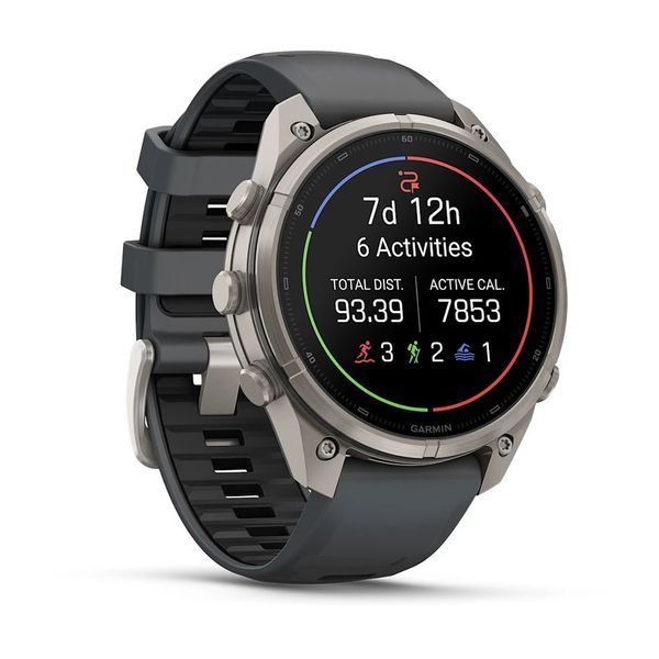Смарт-часы Garmin fenix 9 Pro (47 мм) inReach титан графит/черный 010-04336-21 фото