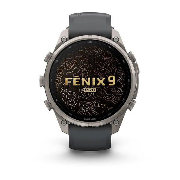 Смарт-часы Garmin fenix 9 Pro (47 мм) inReach титан графит/черный 010-04336-21 фото