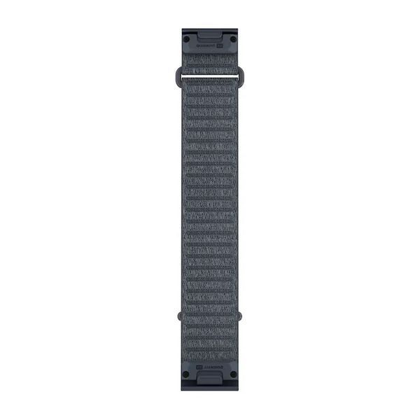 Ремешок для часов Garmin QuickFit 22 тканевый ComfortFit гранитно-синие (длинный) 010-14507-17 фото
