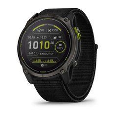 Смарт-часы Garmin Enduro 3 с черным нейлоновым ремешком 010-02751-01 фото