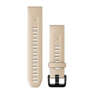 Ремешки для часов Garmin QuickFit 20 силиконовые цвета известняка 010-13102-08 фото