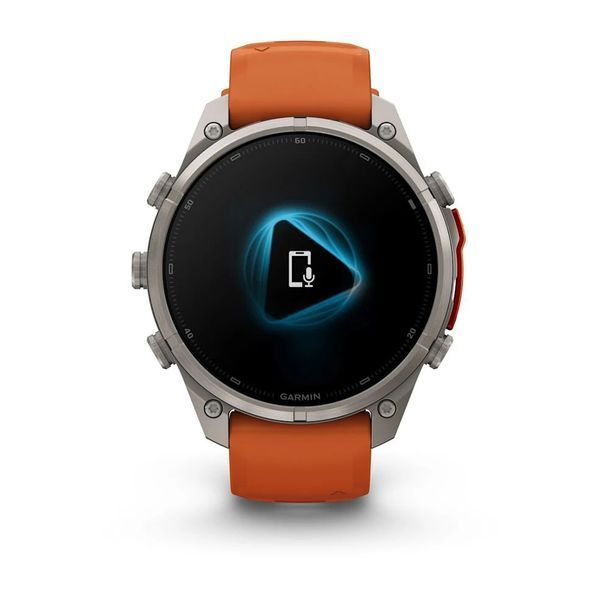 Смарт-часы Garmin fenix 9 Pro (47 мм) inReach титан осенне-оранжевый/ярко-оранжевый 010-04336-01 фото