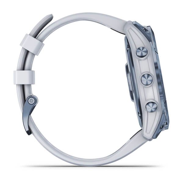 Смарт-годинник Garmin fenix 7X Sapphire Solar мінерально-синій титановий DLC з ремінцем кольору білого каменю 010-02541-15 фото