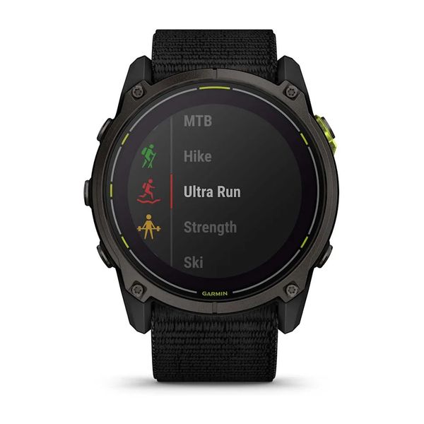 Смарт-годинник Garmin Enduro 3 з чорним нейлоновим ремінцем 010-02751-01	 фото