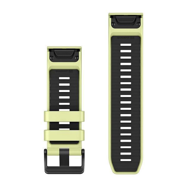 Ремешки для часов Garmin QuickFit 26 силиконовые лимонно-желтый (из 3 частей, для дайвинга) 010-14411-02 фото