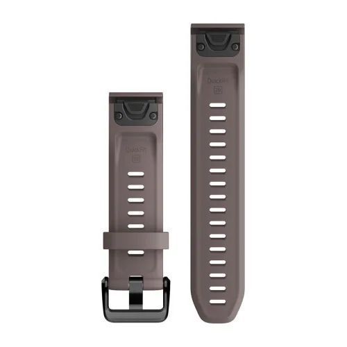 Ремінці для годинника Garmin QuickFit 20 силіконові сланцево-сірі 010-13102-10 фото