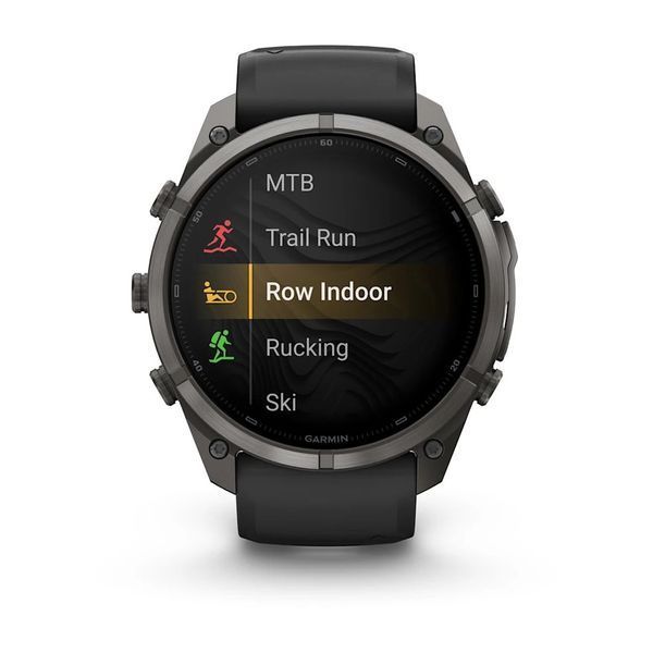 Смарт-годинник Garmin fenix 9 Pro (51 мм) inReach карбоново-сірий DLC титан чорний/гравійно-сірий 010-04337-11 фото