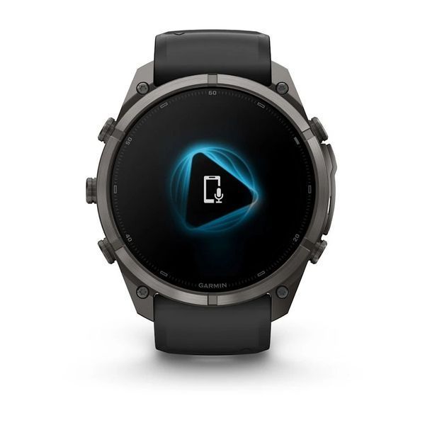 Смарт-годинник Garmin fenix 9 Pro (51 мм) inReach карбоново-сірий DLC титан чорний/гравійно-сірий 010-04337-11 фото