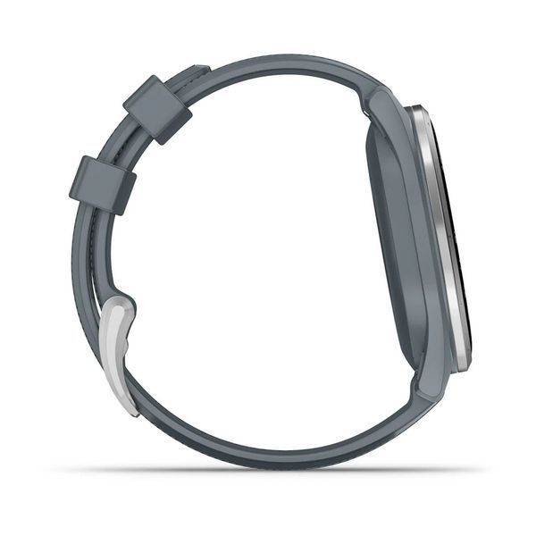 Смарт-часы Garmin Approach S44 с серебристым алюминиевым безелем и серым ремешком 010-03009-01 фото