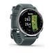 Смарт-часы Garmin Approach S44 с серебристым алюминиевым безелем и серым ремешком 010-03009-01 фото 3