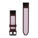 Ремешки для часов Garmin QuickFit 20 силиконовые темно-вишневый/розовый 010-14506-02 фото 2