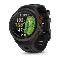 Смарт-часы Garmin Approach S70 (47 мм) с черным керамическим безелем и черным ремешком 010-02746-12 фото