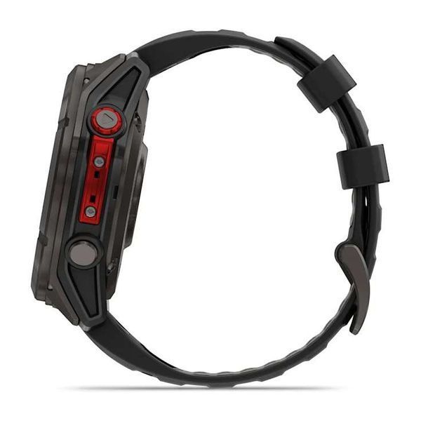 Смарт-часы Garmin fenix 8 MicroLED (51 мм) Sapphire карбоново-серый DLC титан черный/гравийно-серый 010-03380-05 фото