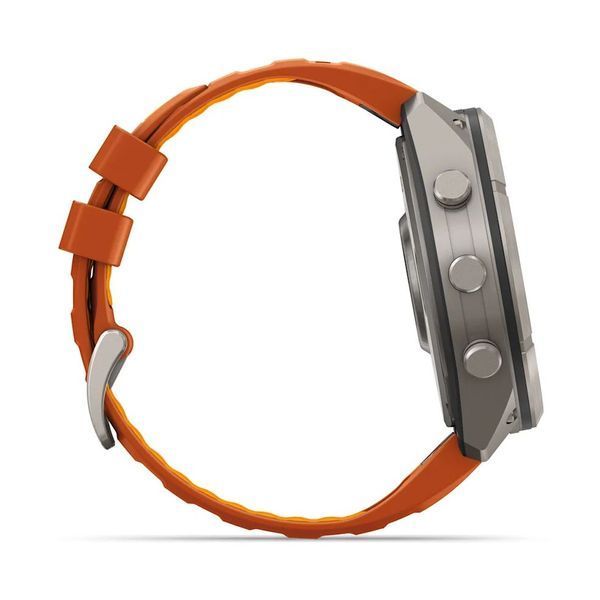 Смарт-часы Garmin fenix 9 Pro (51 мм) inReach титан осенне-оранжевый/ярко-оранжевый 010-04337-01 фото