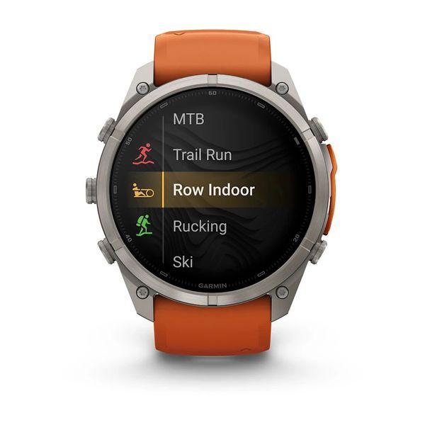 Смарт-часы Garmin fenix 9 Pro (51 мм) inReach титан осенне-оранжевый/ярко-оранжевый 010-04337-01 фото