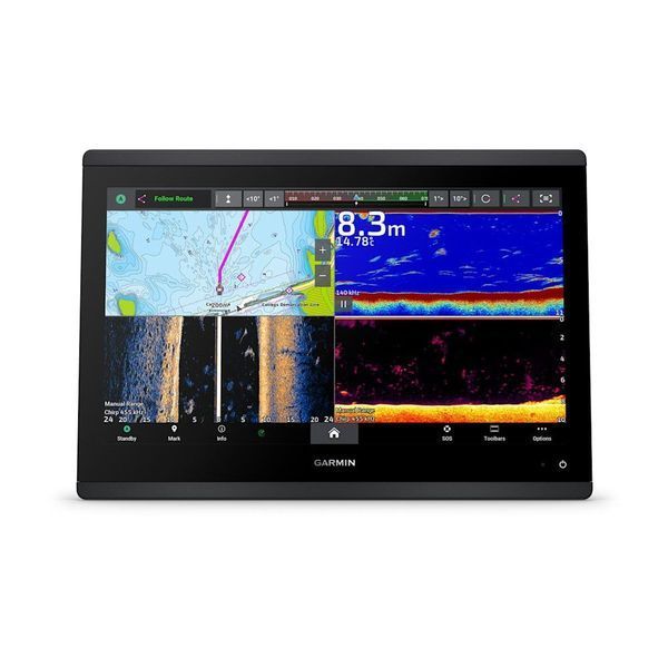 Картплоттер Garmin GPSMAP 1623xsv SideV&uuml;, ClearV&uuml; и традиционный CHIRP-сонар с базовой картой мира 010-02919-02 фото