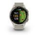 Смарт-годинник Garmin Approach S50 з кремово-золотистим алюмінієвим безелем і нейлоновим ремінцем ComfortFit кольору слонової кістки 010-03010-01 фото 7