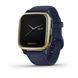Смарт-годинник Garmin Venu Sq Music Edition темно-синій зі світло-золотистим безелем 010-02426-12 фото