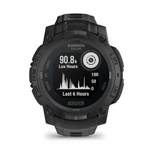 Garmin Instinct 3 Solar Tactical (45 мм) — тактичний годинник із