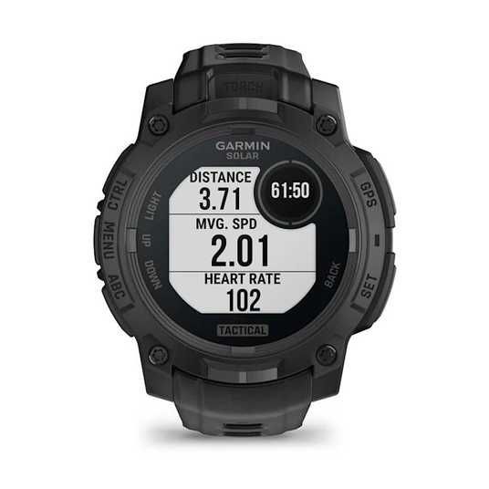 Garmin Instinct 3 Solar Tactical (45 мм) — тактичний годинник із