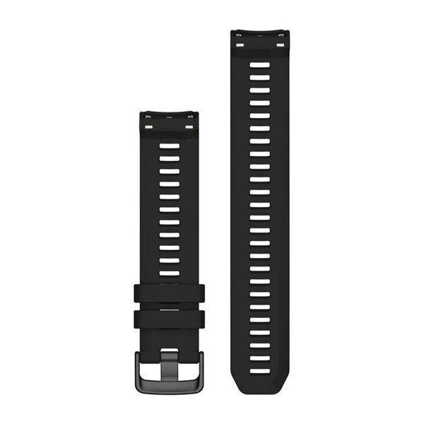 Змінні ремінці для смарт-годинника Garmin Instinct 2 Collection (22 мм) силіконові, чорні 010-13105-06 фото