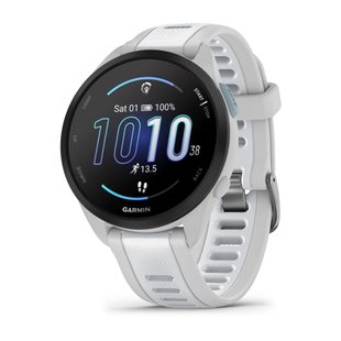 Смарт-часы Garmin Forerunner 165 туманно-серые/белый камень 010-02863-21 фото