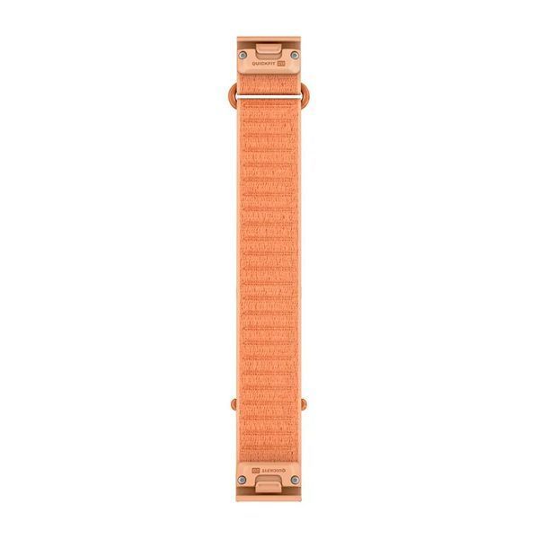 Ремешок для часов Garmin QuickFit 20 тканевый ComfortFit нежно-розовый (длинный) 010-14506-15 фото