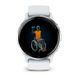 Смарт-часы Garmin Venu 3 белые с серебристым стальным безелем и силиконовым ремешком 010-02784-00 фото 6