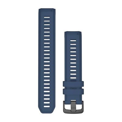 Змінні ремінці для смарт-годинника Garmin Instinct 2 Collection (22 мм) силіконові, сині 010-13105-08 фото