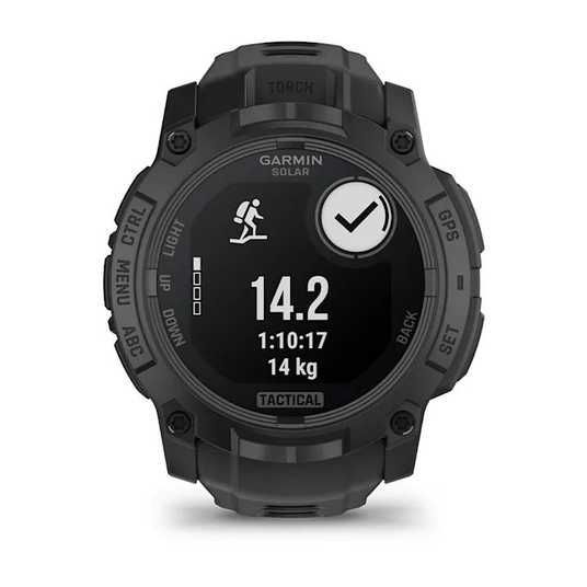 Garmin Instinct 3 Solar Tactical (50 мм) — військовий смарт