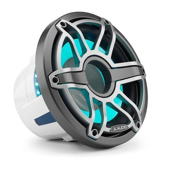 Морський сабвуфер Garmin JL Audio&reg; M6 10" із LED-підсвіткою, спортивний титановий (M6-10W-S-GmTi-i-4) 010-03491-00 фото
