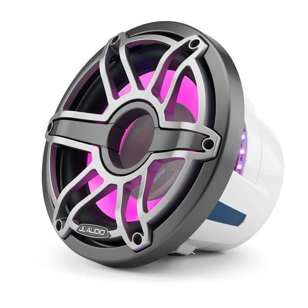 Морський сабвуфер Garmin JL Audio&reg; M6 10" із LED-підсвіткою, спортивний титановий (M6-10W-S-GmTi-i-4) 010-03491-00 фото