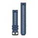 Сменные ремешки для смарт-часов Garmin Instinct 2 Collection (22 мм) силиконовые, синие 010-13105-08 фото 2
