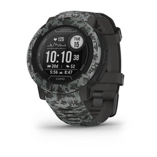 Смарт-часы Garmin Instinct 2 Camo Edition графитовые 010-02626-03 фото