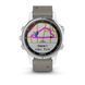 Смарт-часы Garmin fenix 5S Plus Sapphire белые с серым замшевым ремешком 010-01987-05 фото 2