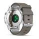 Смарт-часы Garmin fenix 5S Plus Sapphire белые с серым замшевым ремешком 010-01987-05 фото 8