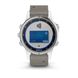 Смарт-годинник Garmin fenix 5S Plus Sapphire білий з сірим замшевим ремінцем 010-01987-05 фото 4