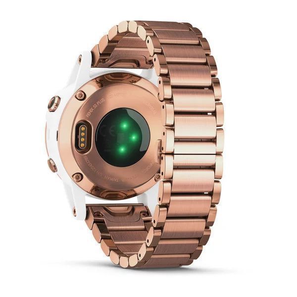 Смарт-часы Garmin fenix 5S Plus Sapphire с металлическим розово-золотистым браслетом 010-01987-11 фото