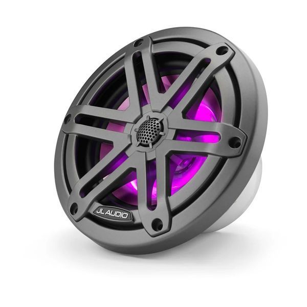 Морські динаміки Garmin JL Audio&reg; M3 6,5" із LED-підсвіткою, спортивні сірі (M3-650X-S-Gm-i) 010-03062-00 фото