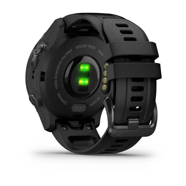 Смарт-годинник Garmin Descent Mk2S карбоново-сірий DLC з чорним ремінцем 010-02403-04 фото