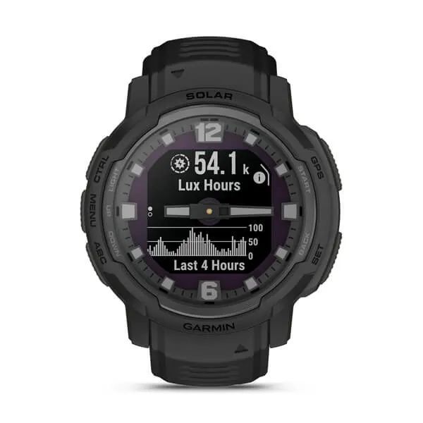 Смарт-часы Garmin Instinct Crossover Solar Tactical Edition черные 010-02730-00 фото
