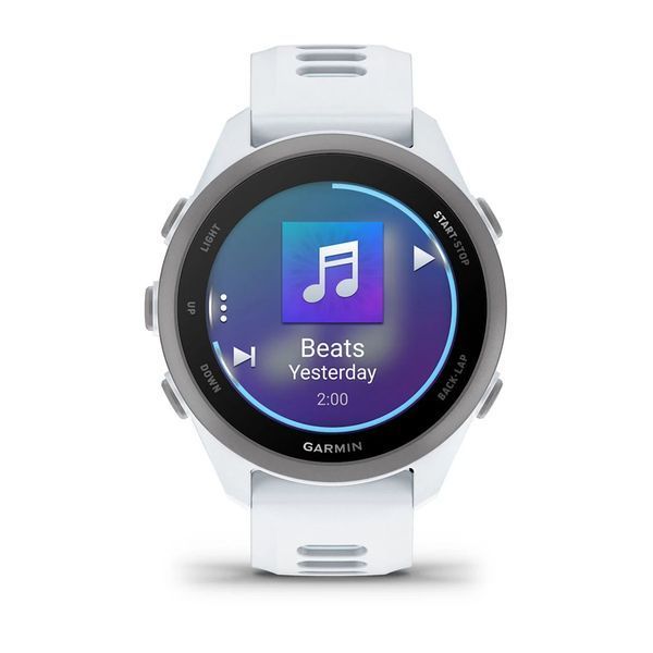Смарт-годинник Garmin Forerunner 170 Music білий камінь / хмарно-блакитний 010-03920-11 фото