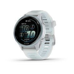 Смарт-часы Garmin Forerunner 570 (42 мм) голубой алюминий/белый 010-02970-01 фото