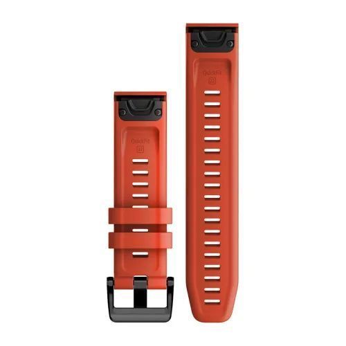 Ремешки для часов Garmin QuickFit 22 силиконовые красные 010-13111-04 фото