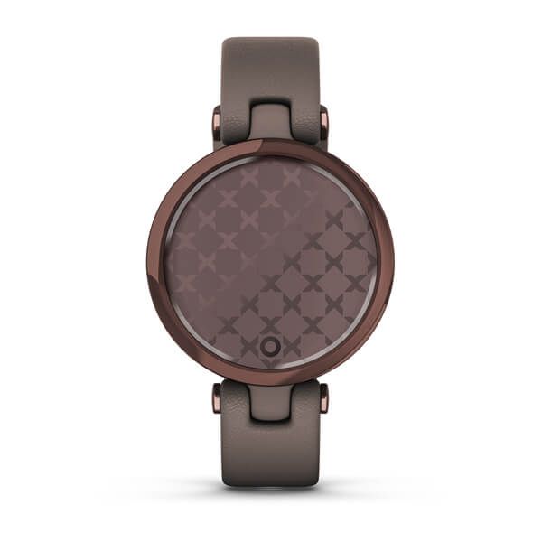Смарт-годинник Garmin Lily Classic з темно-бронзовим безелем, корпусом Paloma та італійським шкіряним ремінцем 010-02384-B0 фото