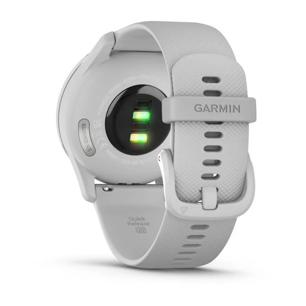 Смарт-годинник Garmin vivomove Trend із сріблястим сталевим безелем, сірими корпусом та ремінцем 010-02665-03 фото
